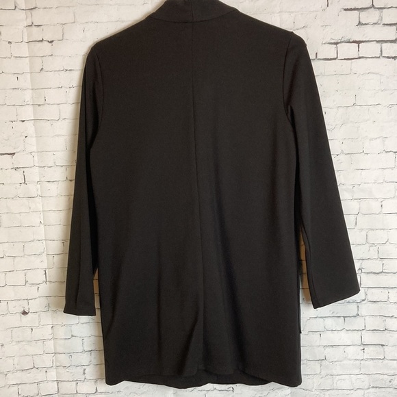 Eileen Fisher Ponte Knit Longline Tencel Blazer XS Capsule Washable Lagenlook - Picture 9 of 16